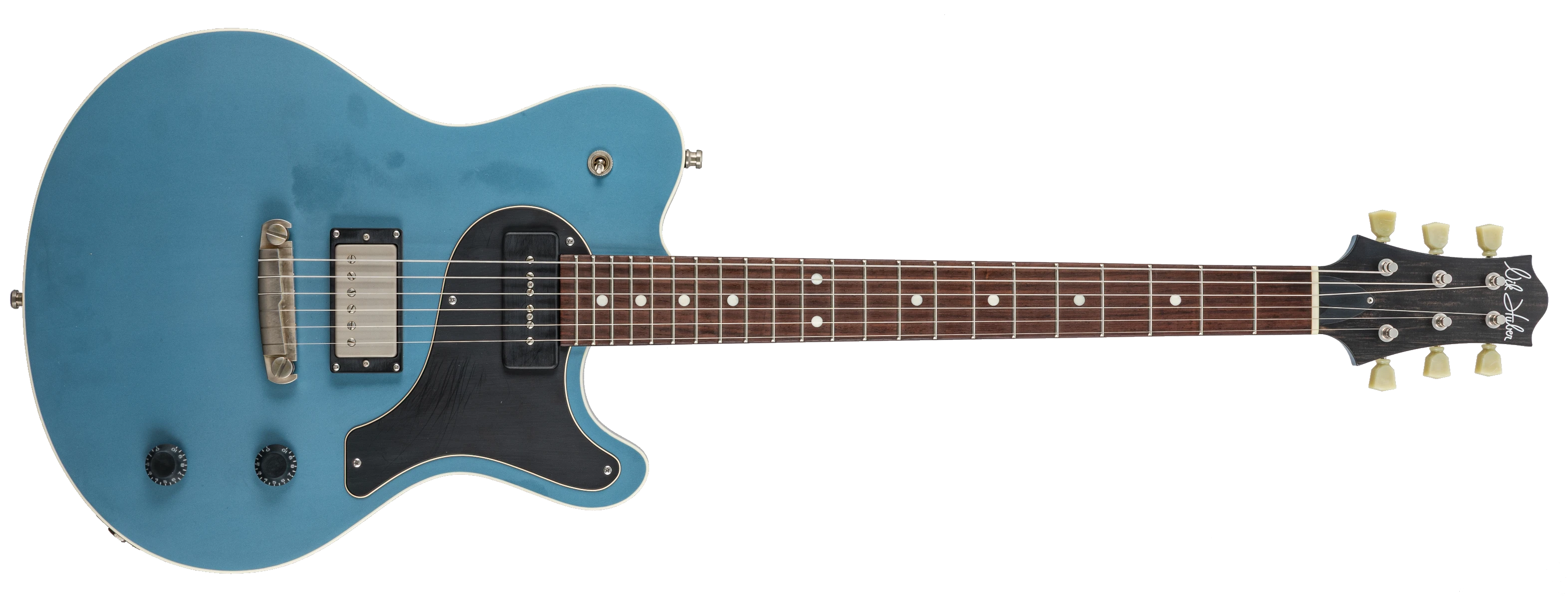 Nik Huber Guitars Krautster III pelham blue semi gloss